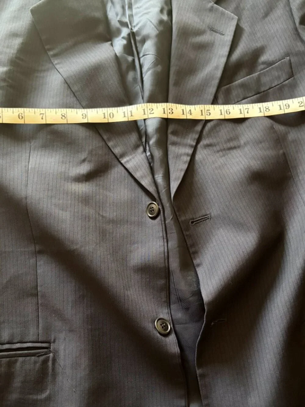 Share Barney’s New York Blazer Men’s 54 Silk Blend Black Sport Jacket Italy